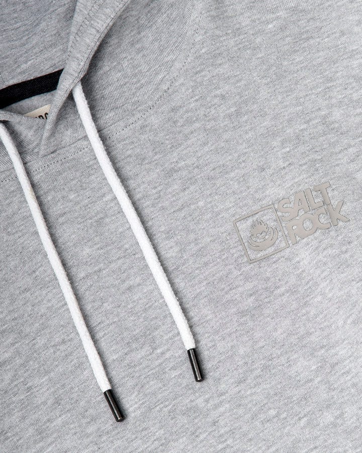 Saltrock Original - Mens Pop Hoodie - Grey - Image 7