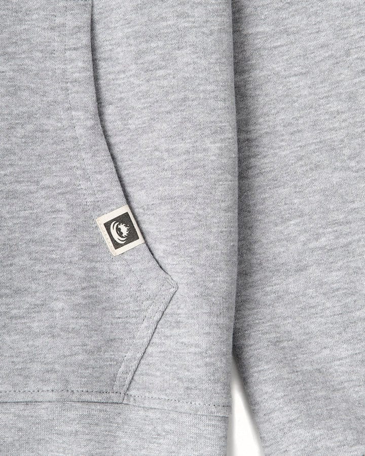Saltrock Original - Mens Pop Hoodie - Grey - Image 8
