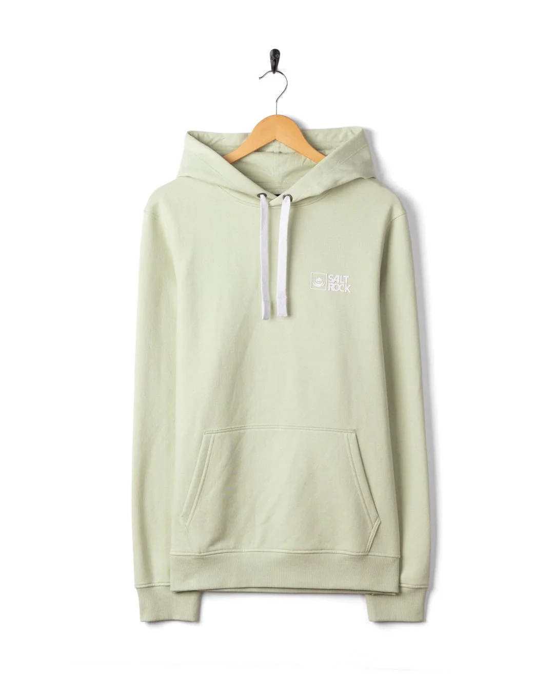 Saltrock Original - Mens Pop Hoodie - Light Green - Image 5