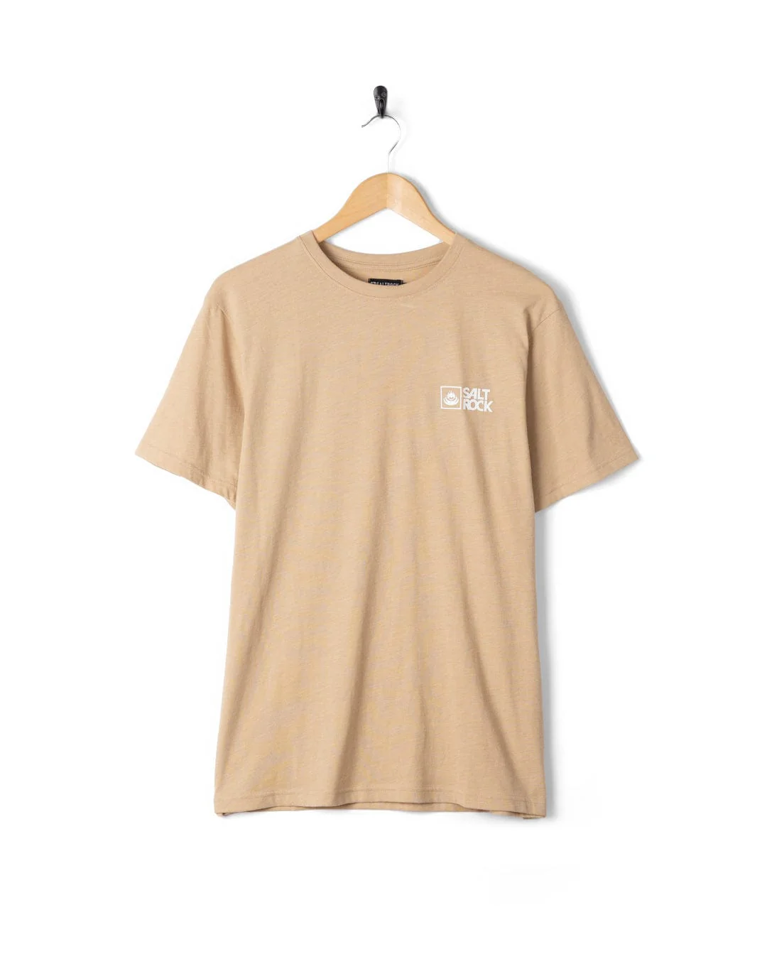 Saltrock Original - Mens Short Sleeve T-Shirt - Beige - Image 2