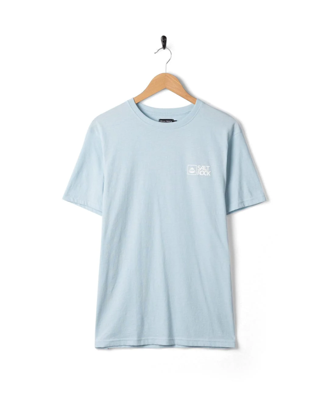 Saltrock Original - Mens Short Sleeve T-Shirt - Light Blue - Image 4