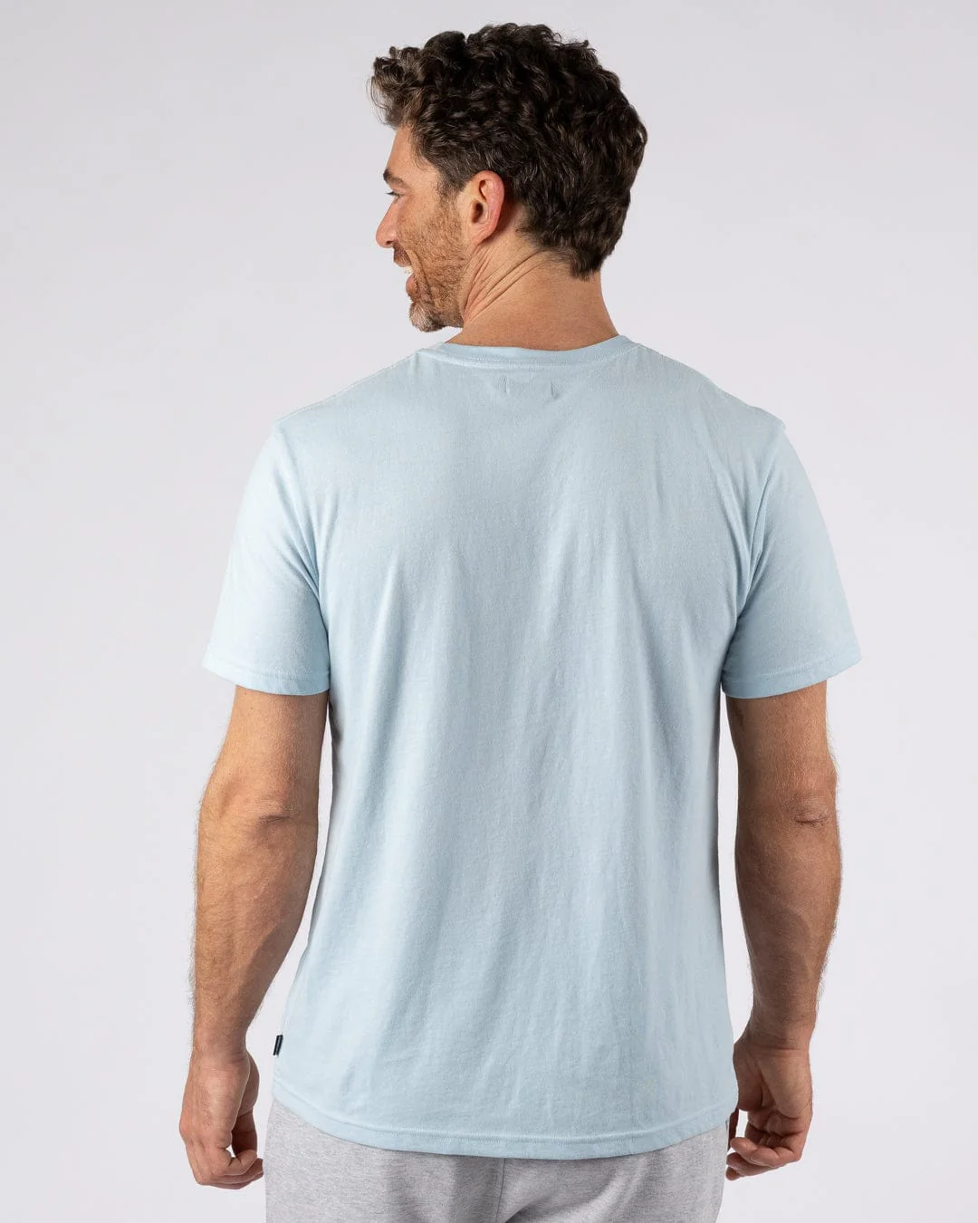 Saltrock Original - Mens Short Sleeve T-Shirt - Light Blue - Image 7