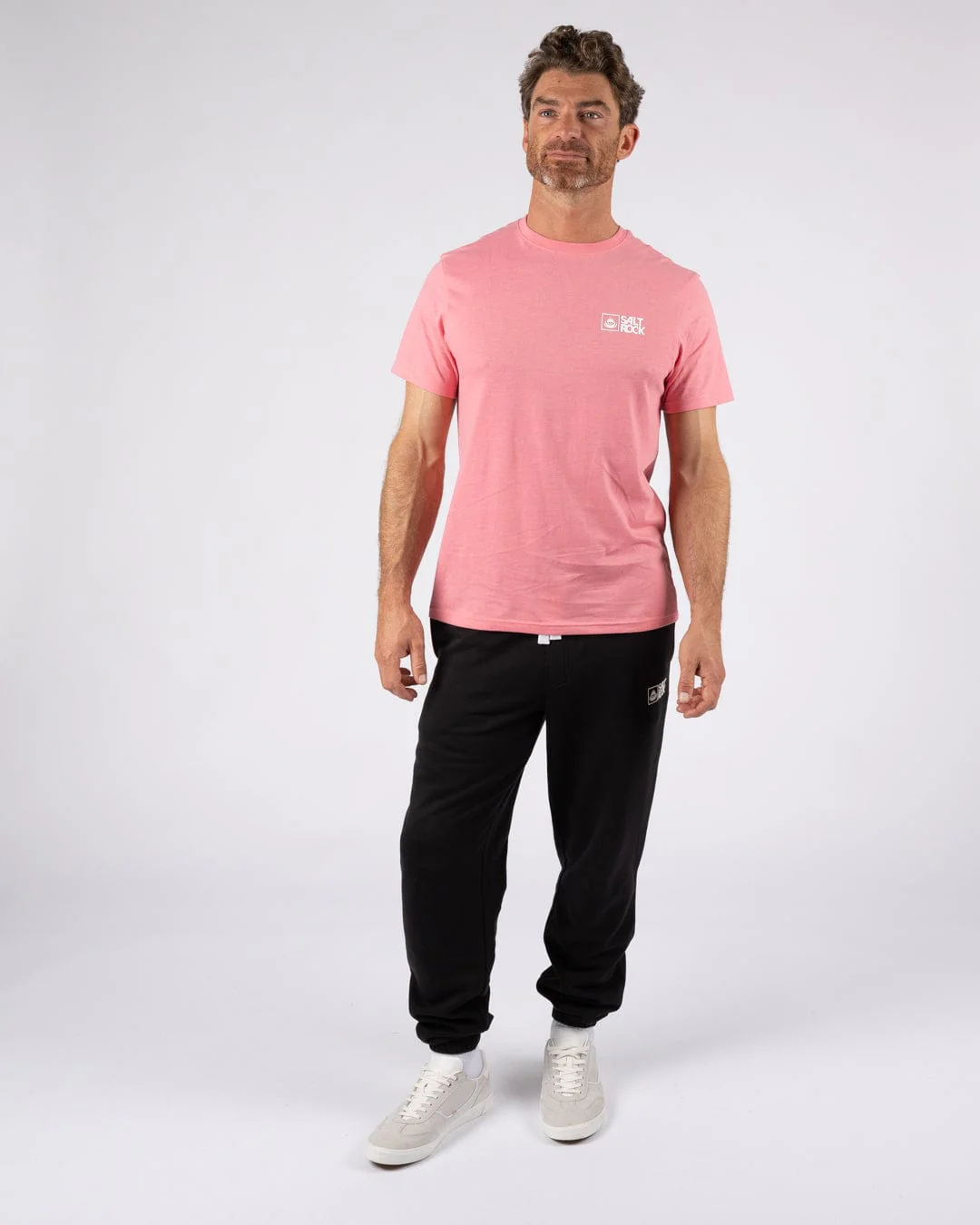 Saltrock Original - Mens Short Sleeve T-Shirt - Pink - Image 5