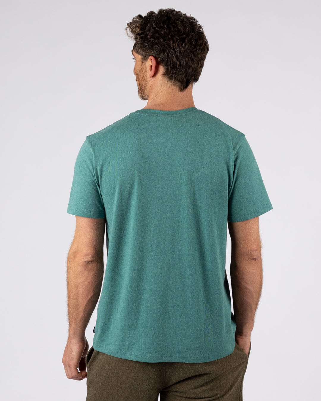 Saltrock Original - Mens Short Sleeve T-Shirt - Teal - Image 3
