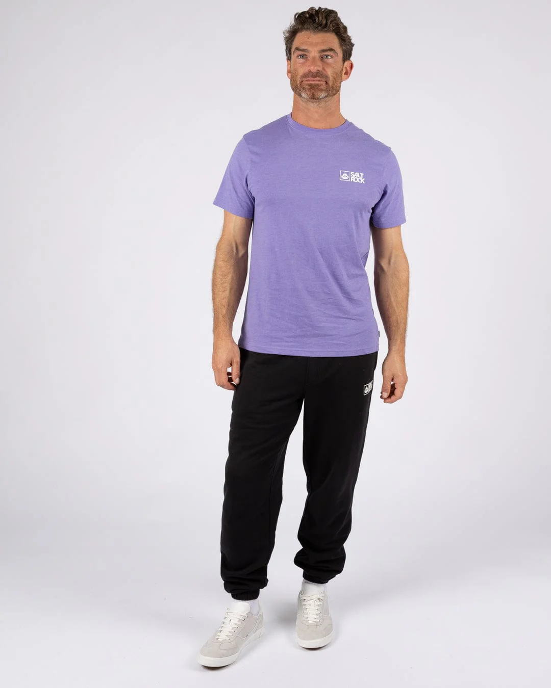 Saltrock Original - Mens Short Sleeve T-Shirt - Purple - Image 4