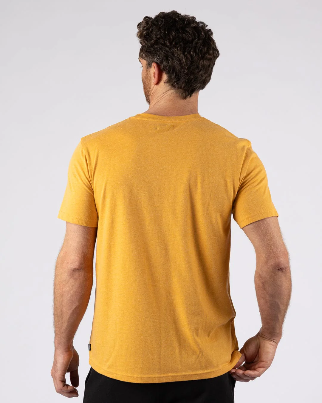 Saltrock Original - Mens Short Sleeve T-Shirt - Yellow - Image 5