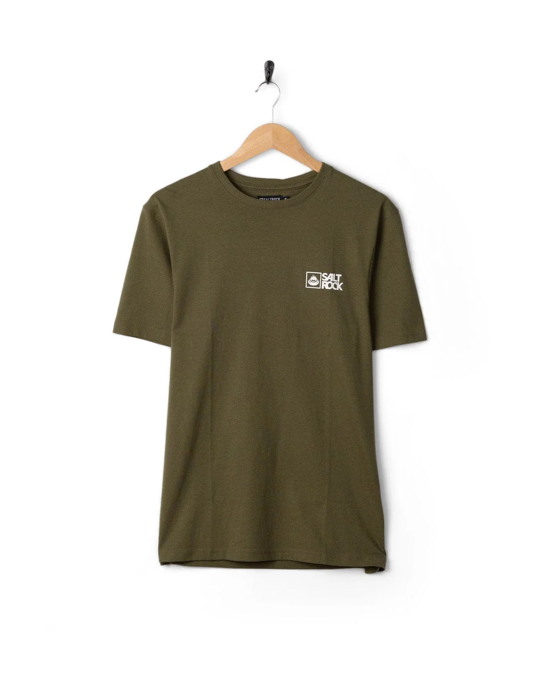 Saltrock Original - Mens Short Sleeve T-Shirt - Green - Image 5