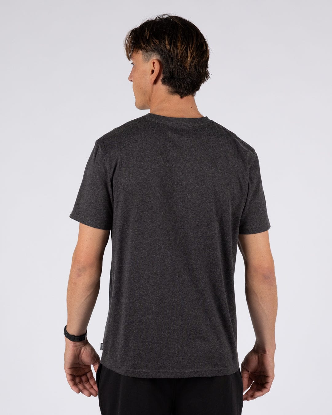 Saltrock Original - Mens Short Sleeve T-Shirt - Dark Grey - Image 4