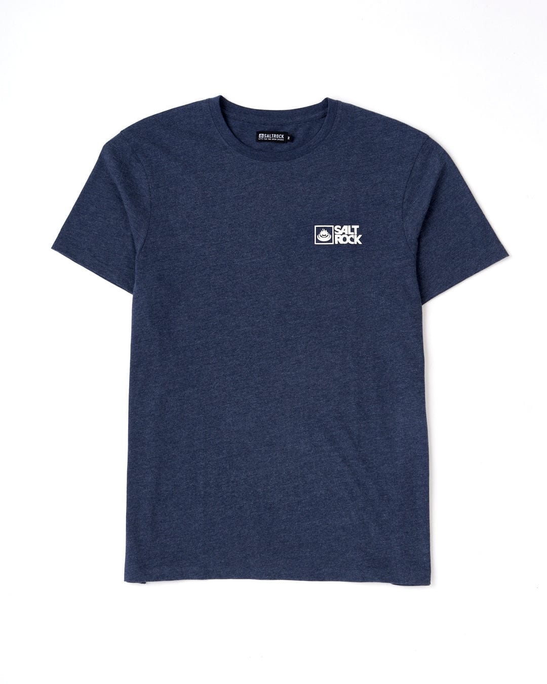 Saltrock Original - Mens Short Sleeve T-Shirt - Blue Marl - Image 5