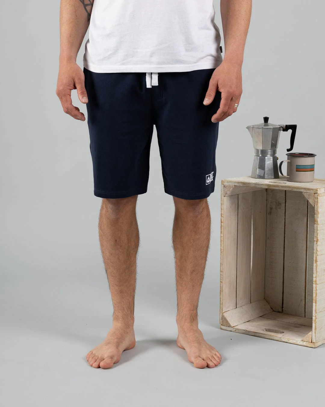 Saltrock Original - Mens Sweat Shorts - Dark Blue - Image 5