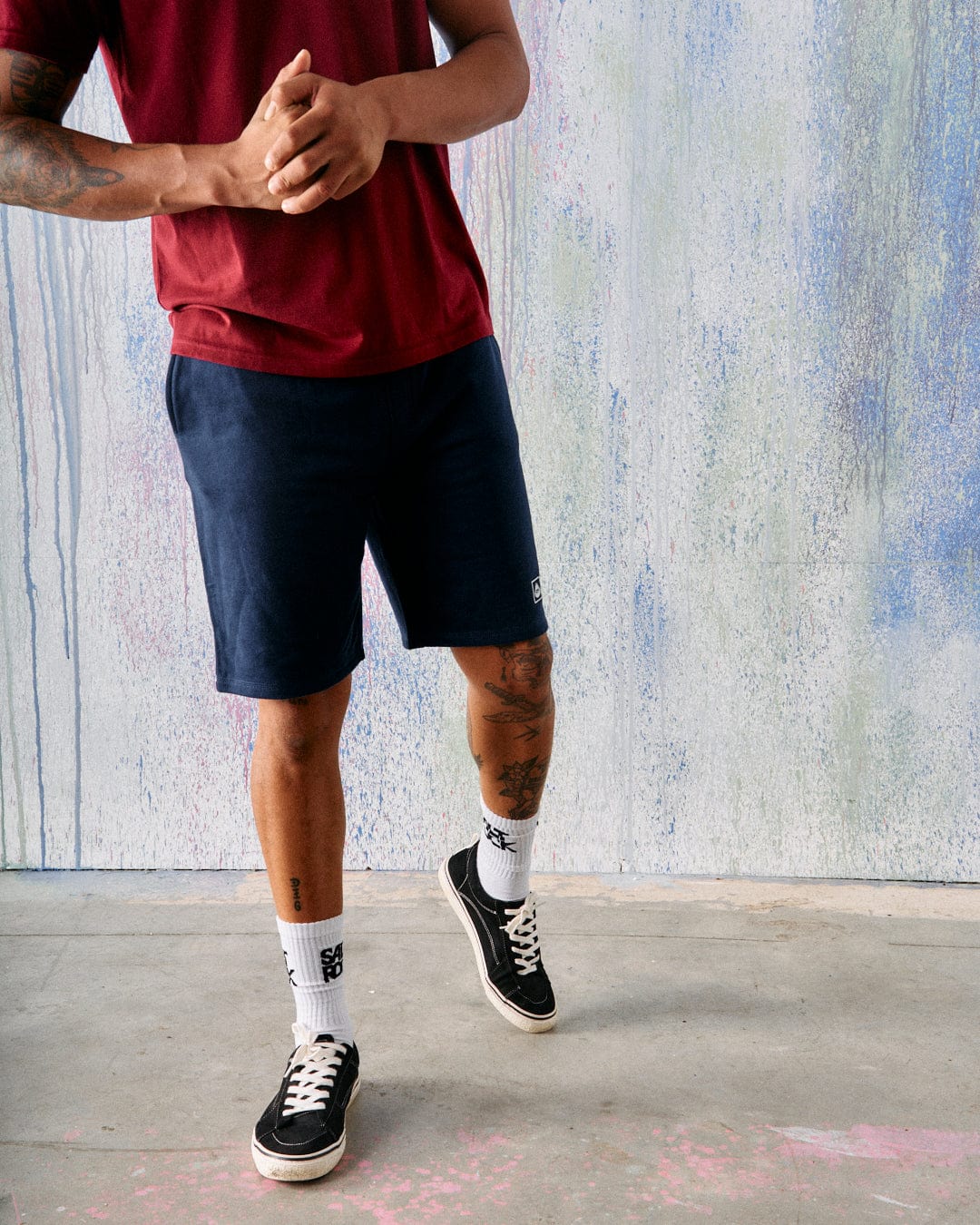 Saltrock Original - Mens Short - Blue Marl - Image 6
