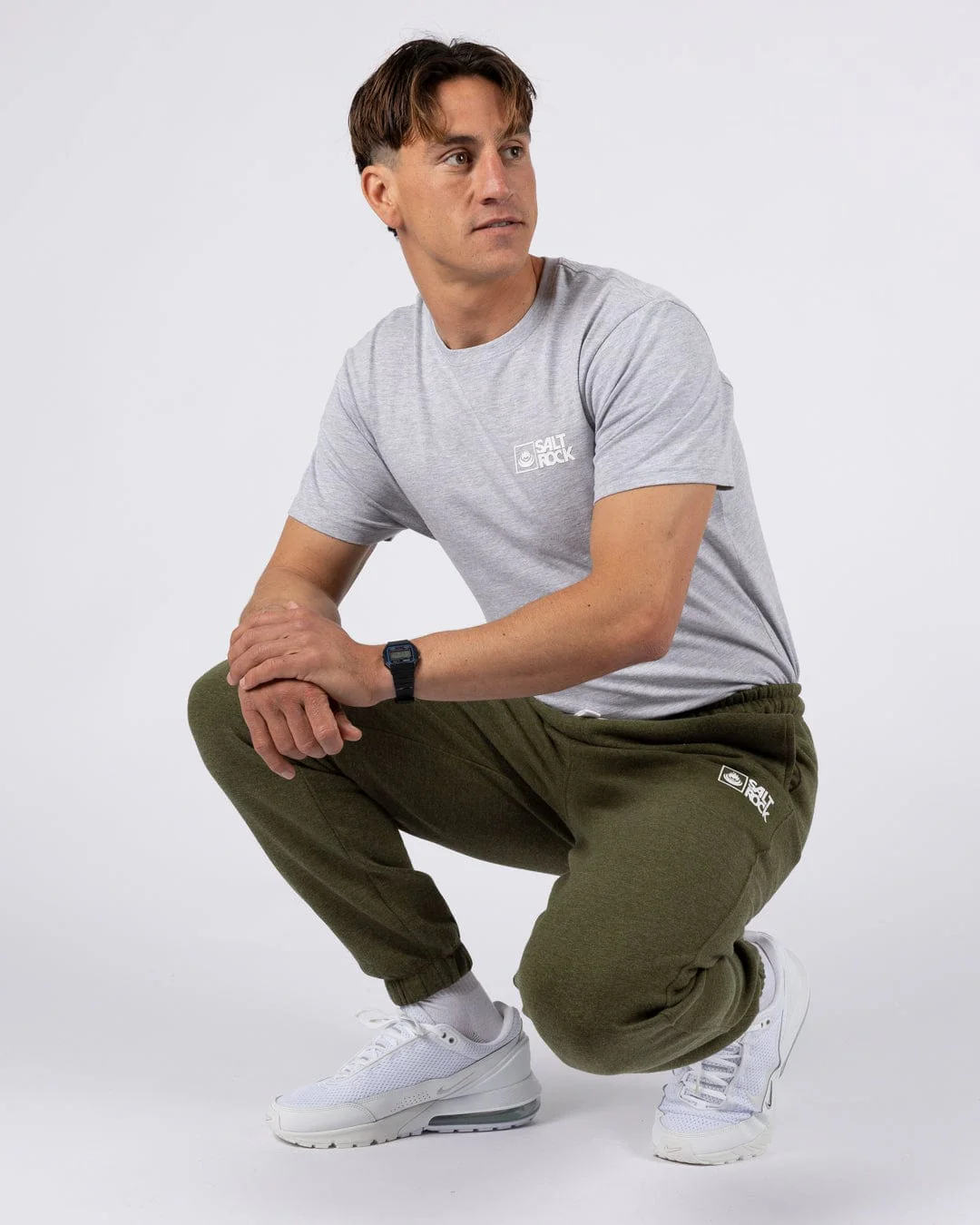 Saltrock Original - Mens Joggers - Green - Image 4