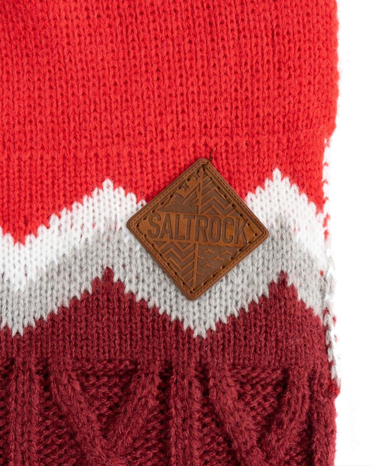 Wavey Kids Cable Knit Scarf - Image 2