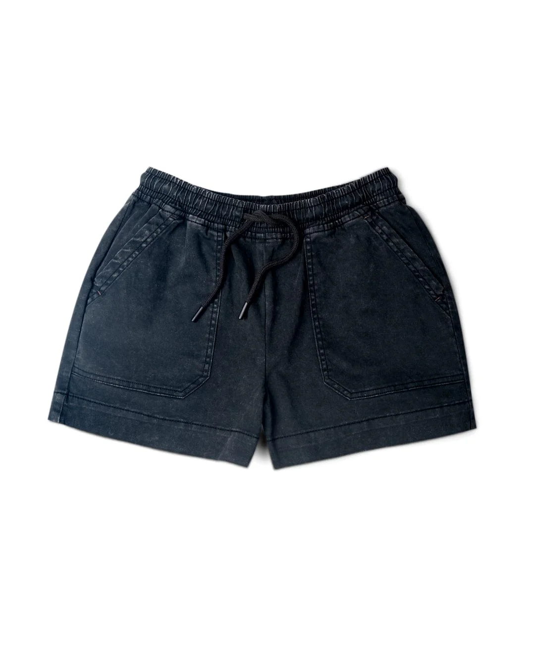 Santano - Womens Short - Washed Black - Image 8