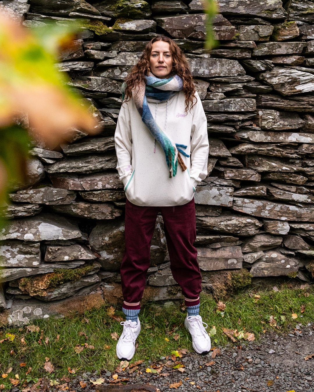 Sara - Womens Sweatshirt - Cream - Image 5