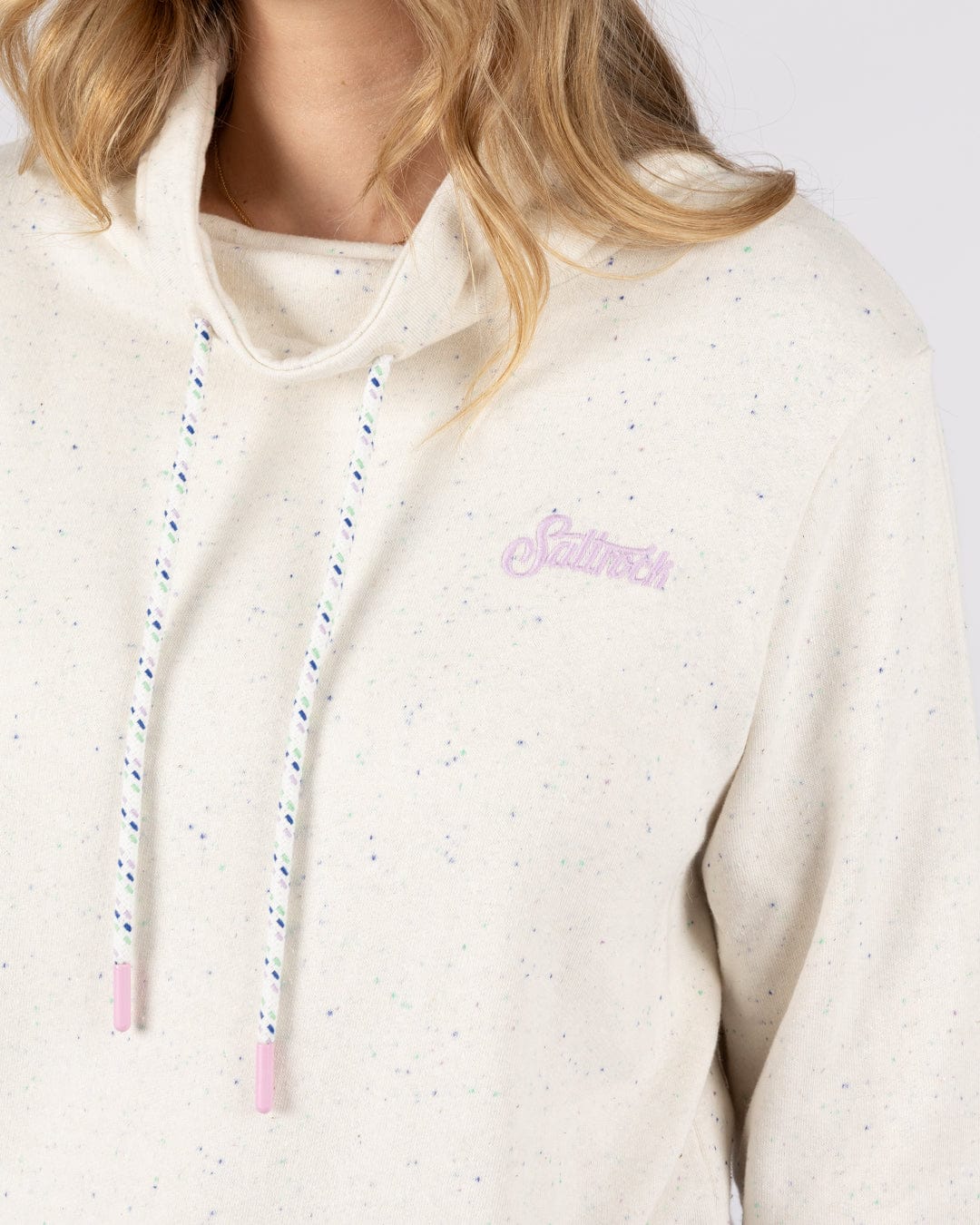 Sara - Womens Sweatshirt - Cream - Image 9