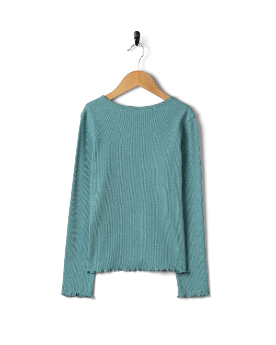 Scoop - Kids Long Sleeve T-Shirt - Light Blue - Image 3