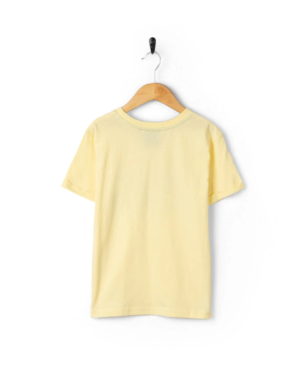 Scoop - Kids Short Sleeve T-Shirt - Light Yellow - Image 3