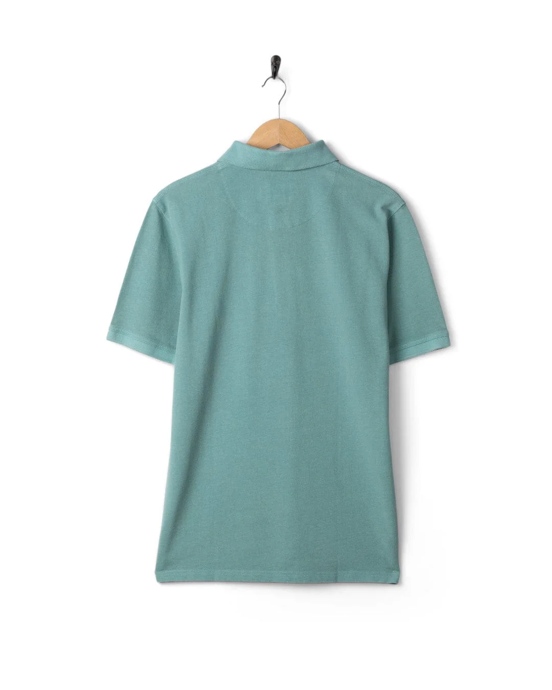 Seb - Mens Short Sleeve Polo - Light Blue - Image 7