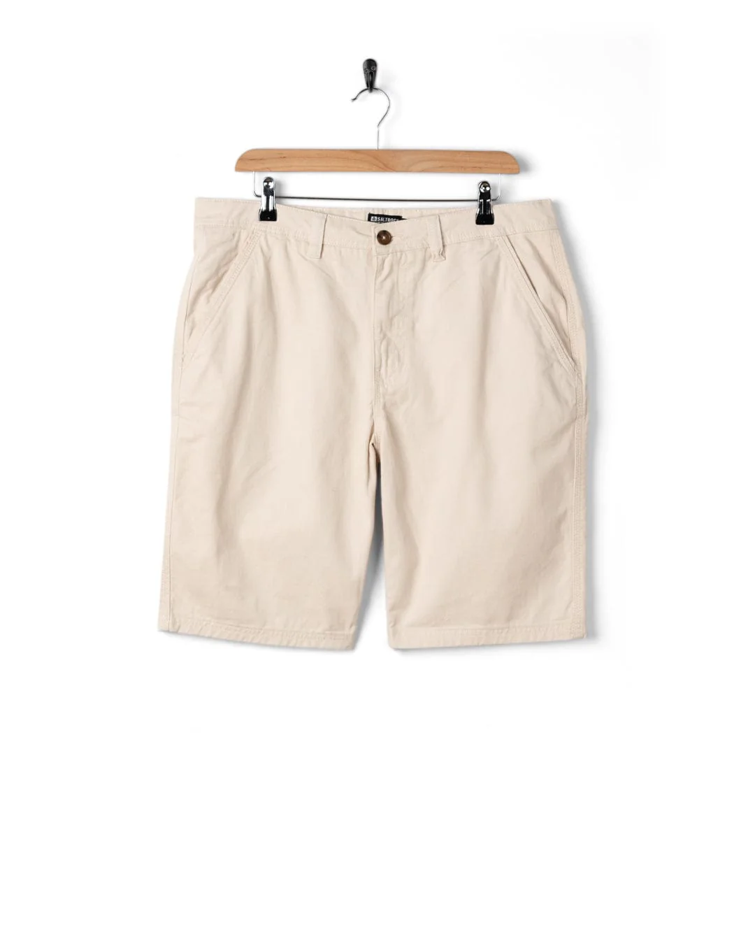 Sennen - Mens Chino Short - Cream - Image 2