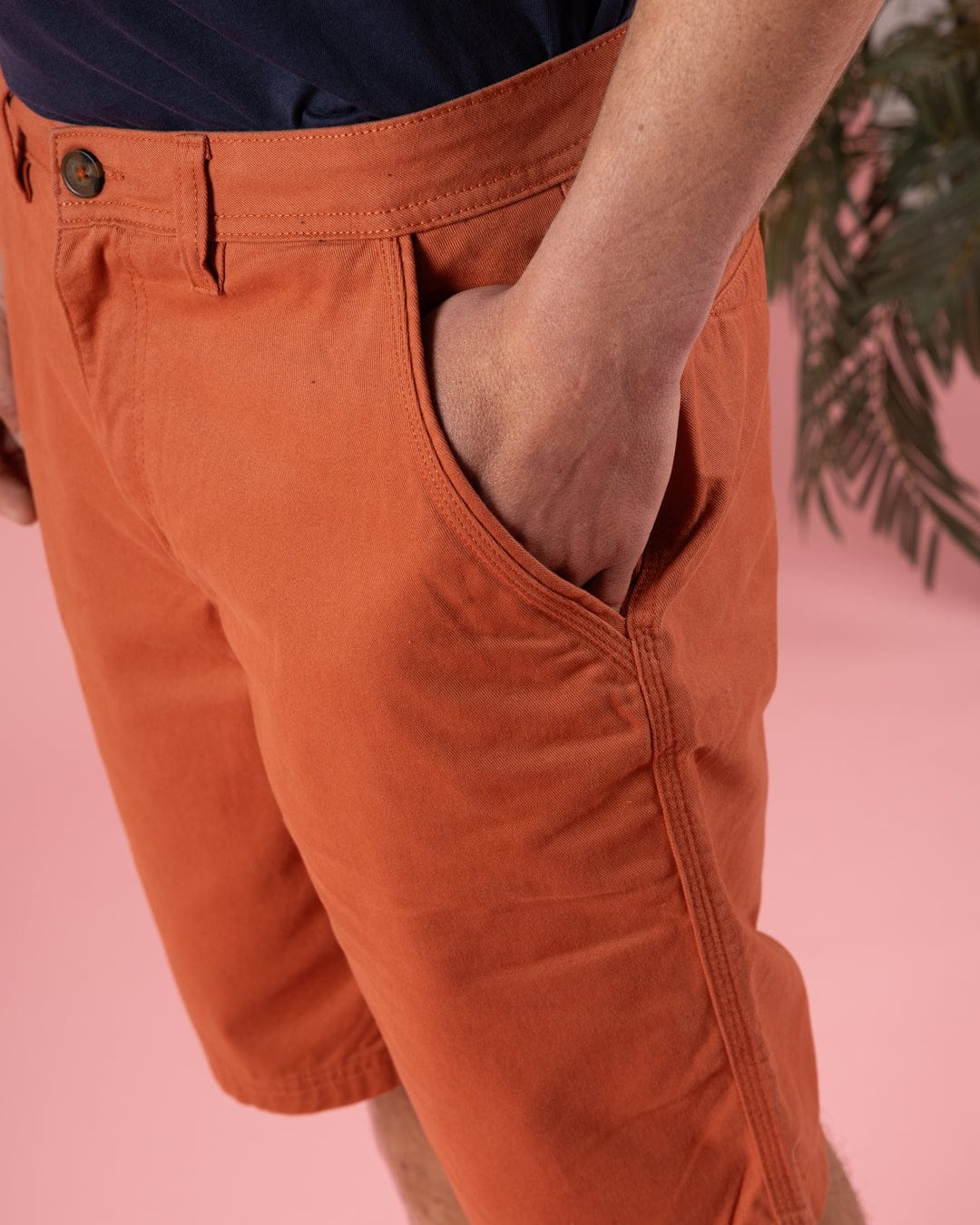 Sennen - Mens Chino Short - Orange - Image 10