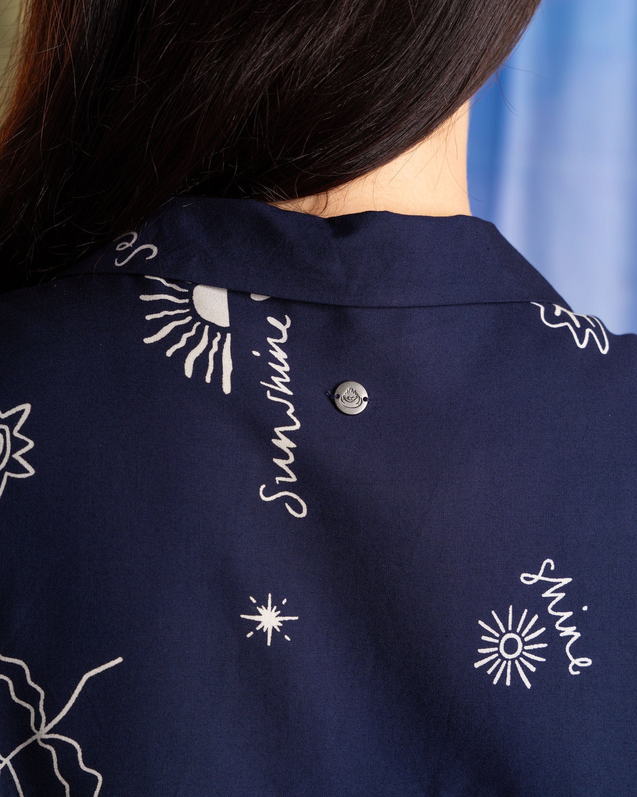 Serenity - Womens Shirt Dress - Blue - Image 13