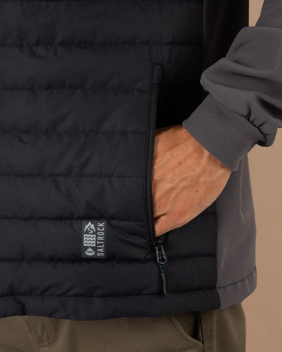 Sero - Mens Water Resistant Padded Jacket - Black - Image 4