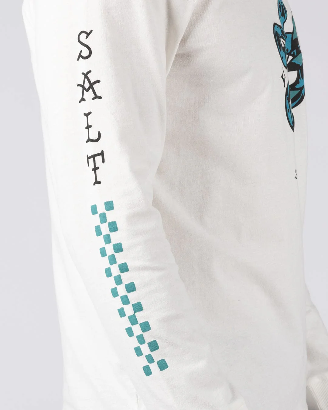 Serpent - Mens Long Sleeve T-Shirt - Cream - Image 6