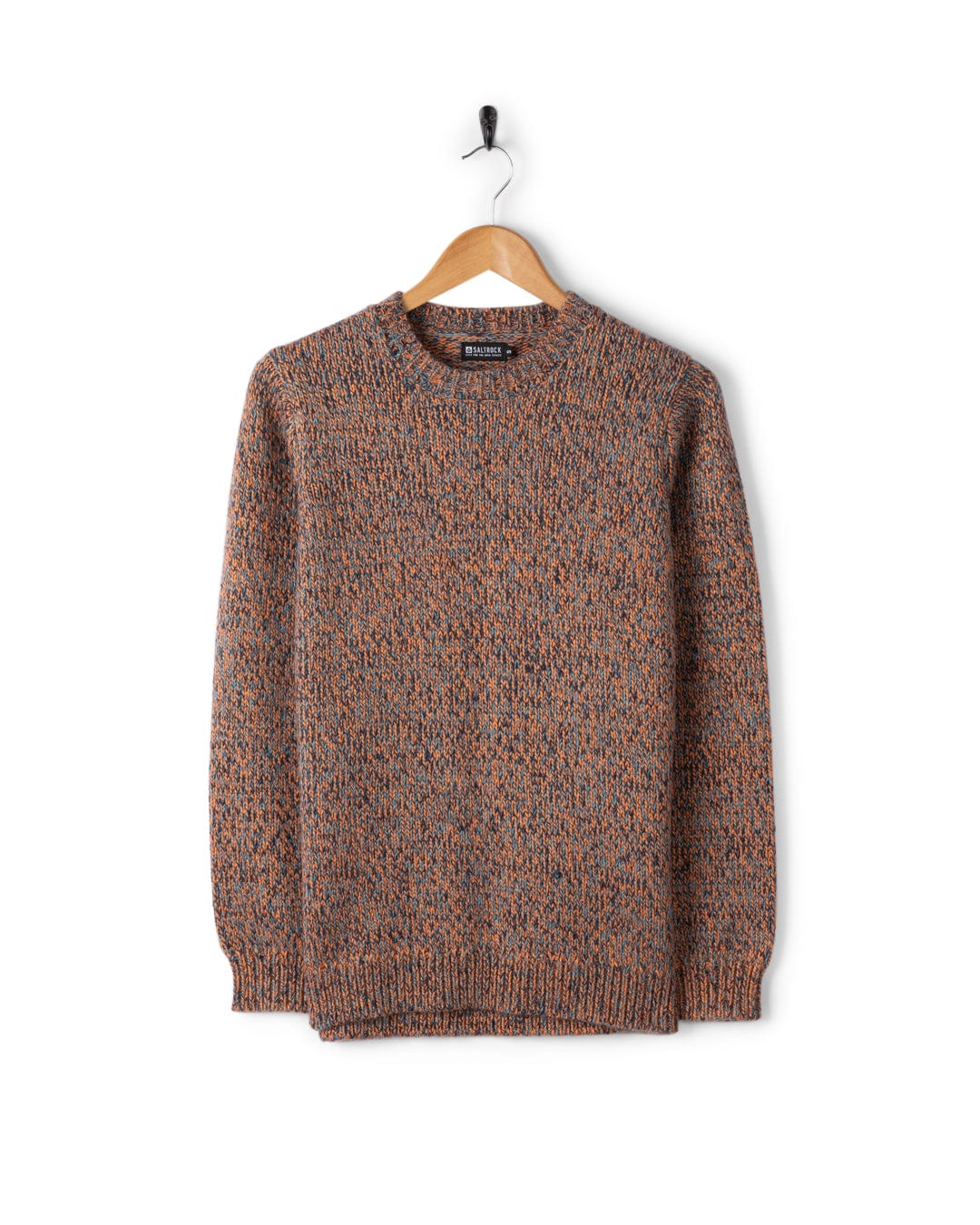 Sian - Womens Fisherman Jumper - Orange - Image 3