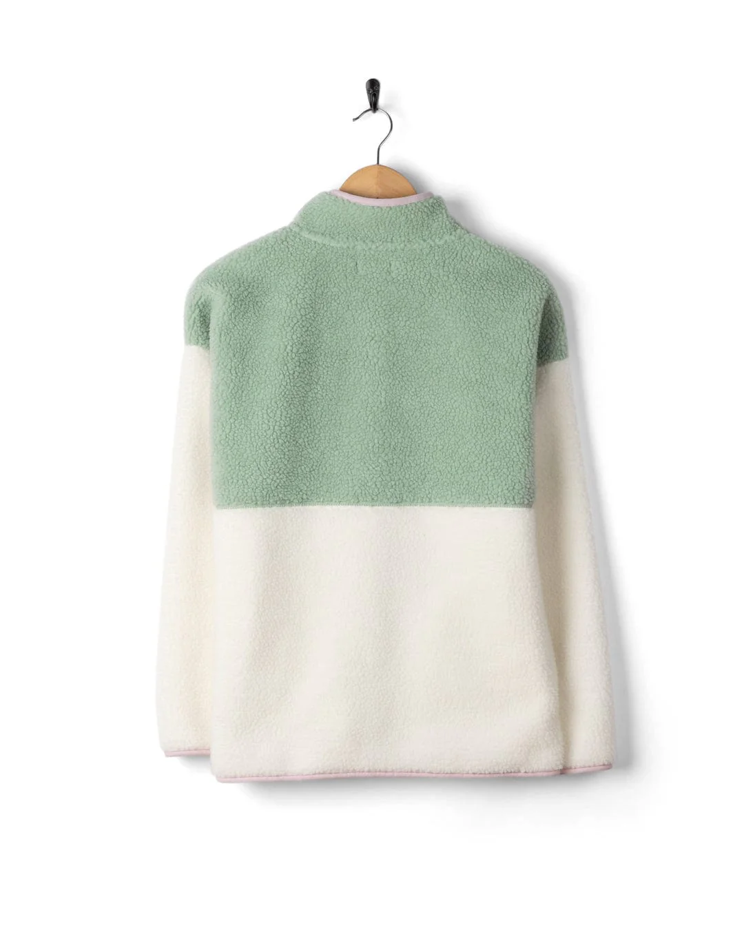 Simz - Womens Fleece - Zip - Cream - Image 7