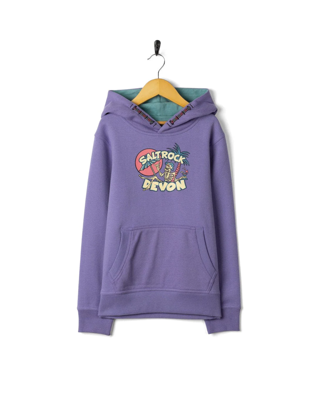 Sip “N” Dip Devon  - Kids Pop Hoodie Devon - Purple - Image 3