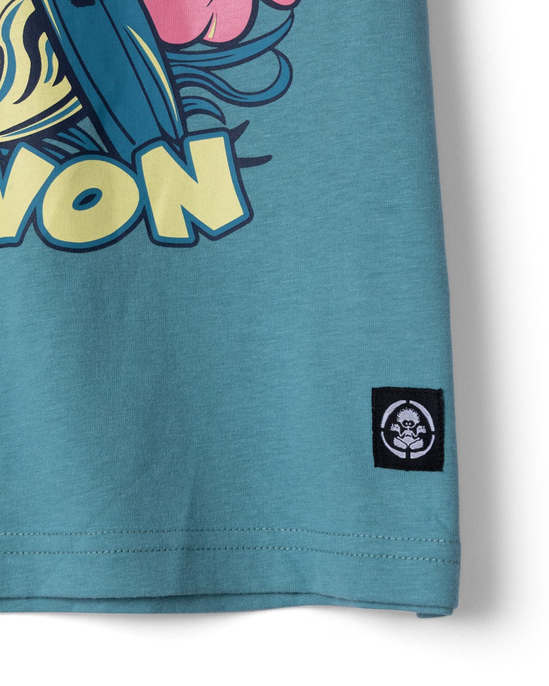 Sip “N”Dip Devon - Kids Short Sleeve T-Shirt - Blue - Image 3