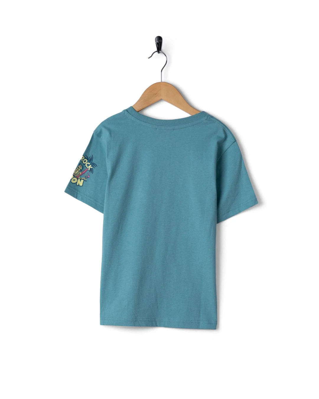 Sip “N”Dip Devon - Kids Short Sleeve T-Shirt - Blue - Image 5