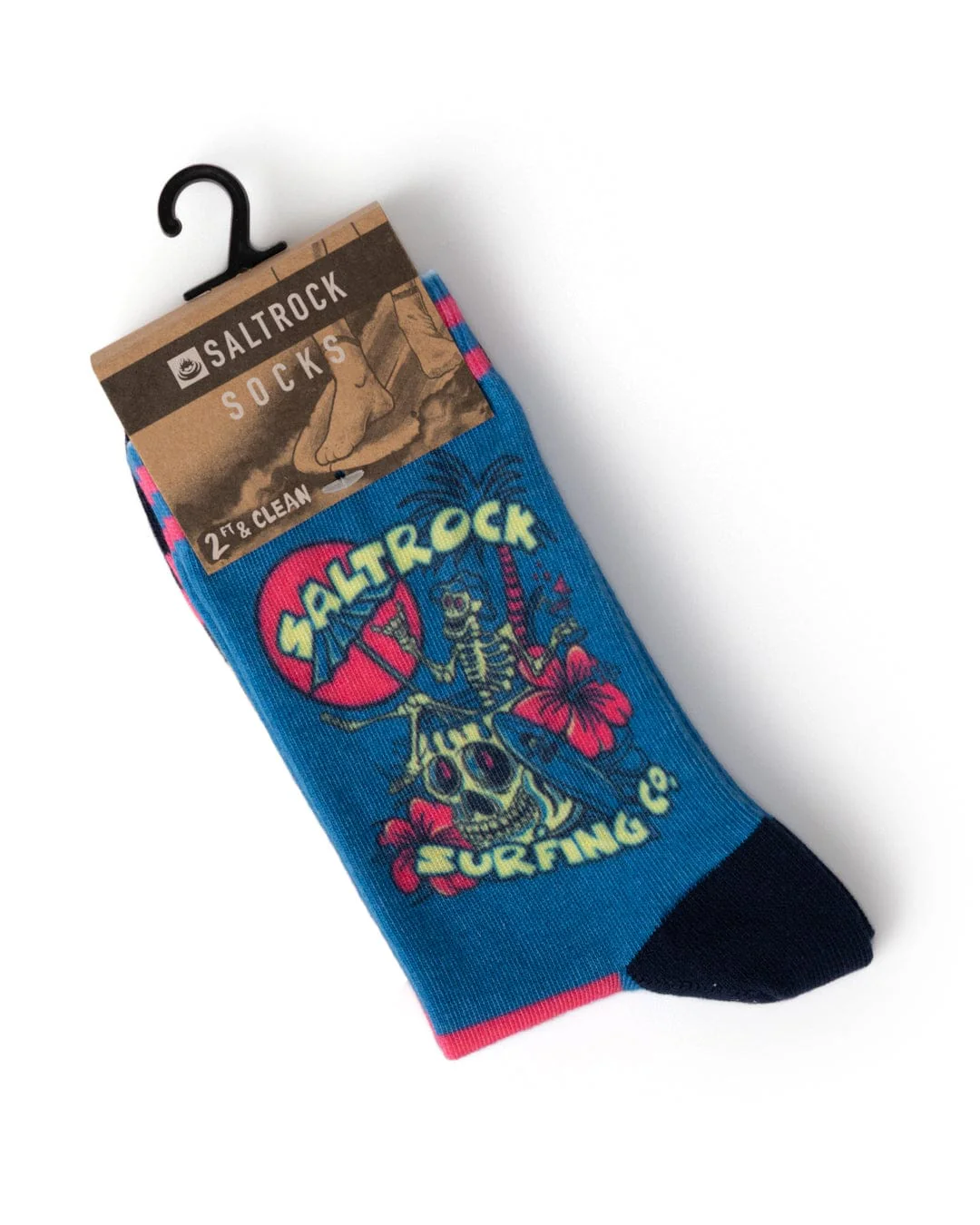 Sip 'N' Dip - Kids Sock - Bright Blue - Image 3