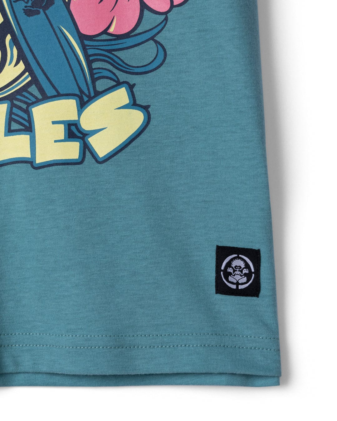 Sip “N”Dip Wales - Kids Short Sleeve T-Shirt - Blue - Image 3