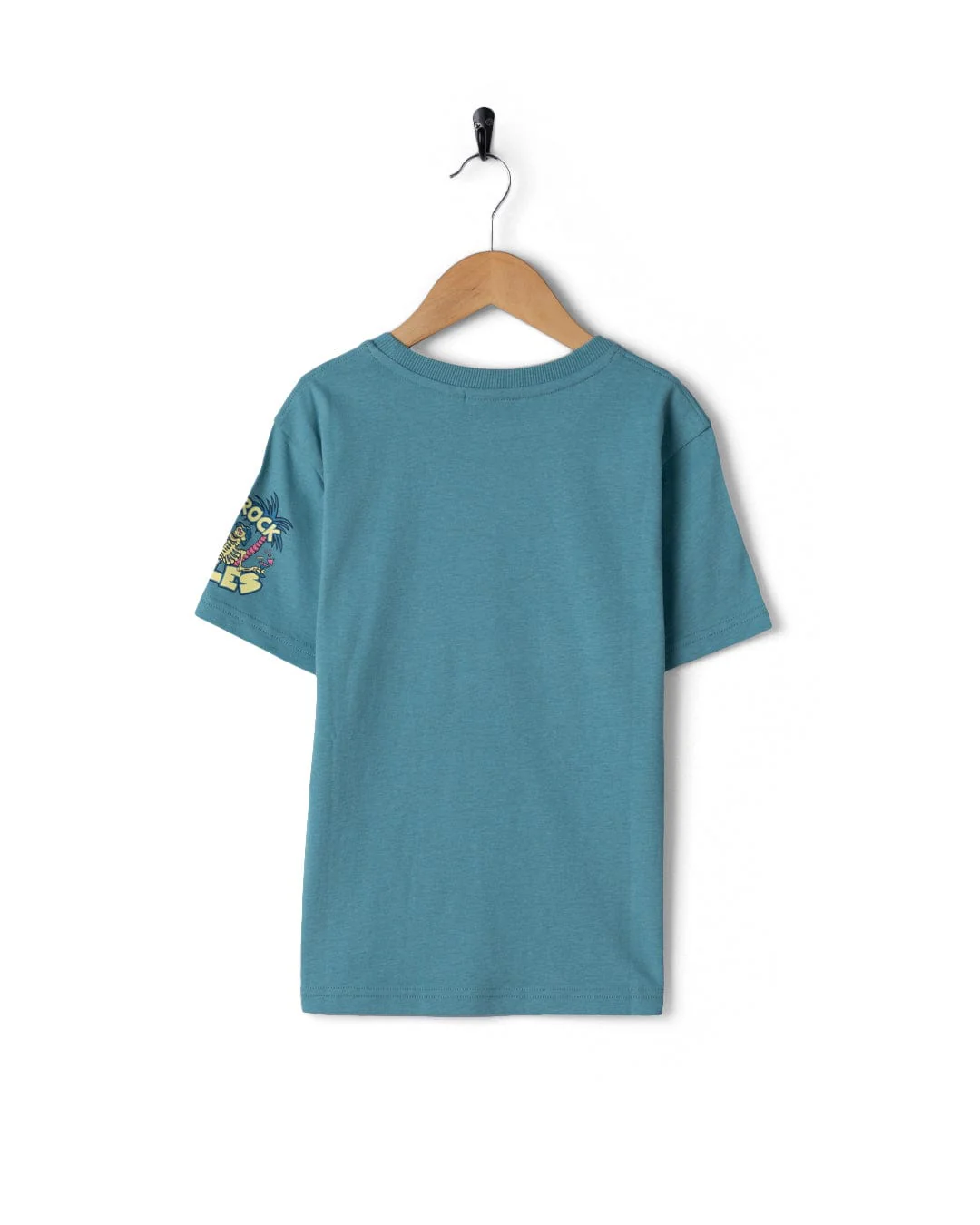 Sip “N”Dip Wales - Kids Short Sleeve T-Shirt - Blue - Image 5