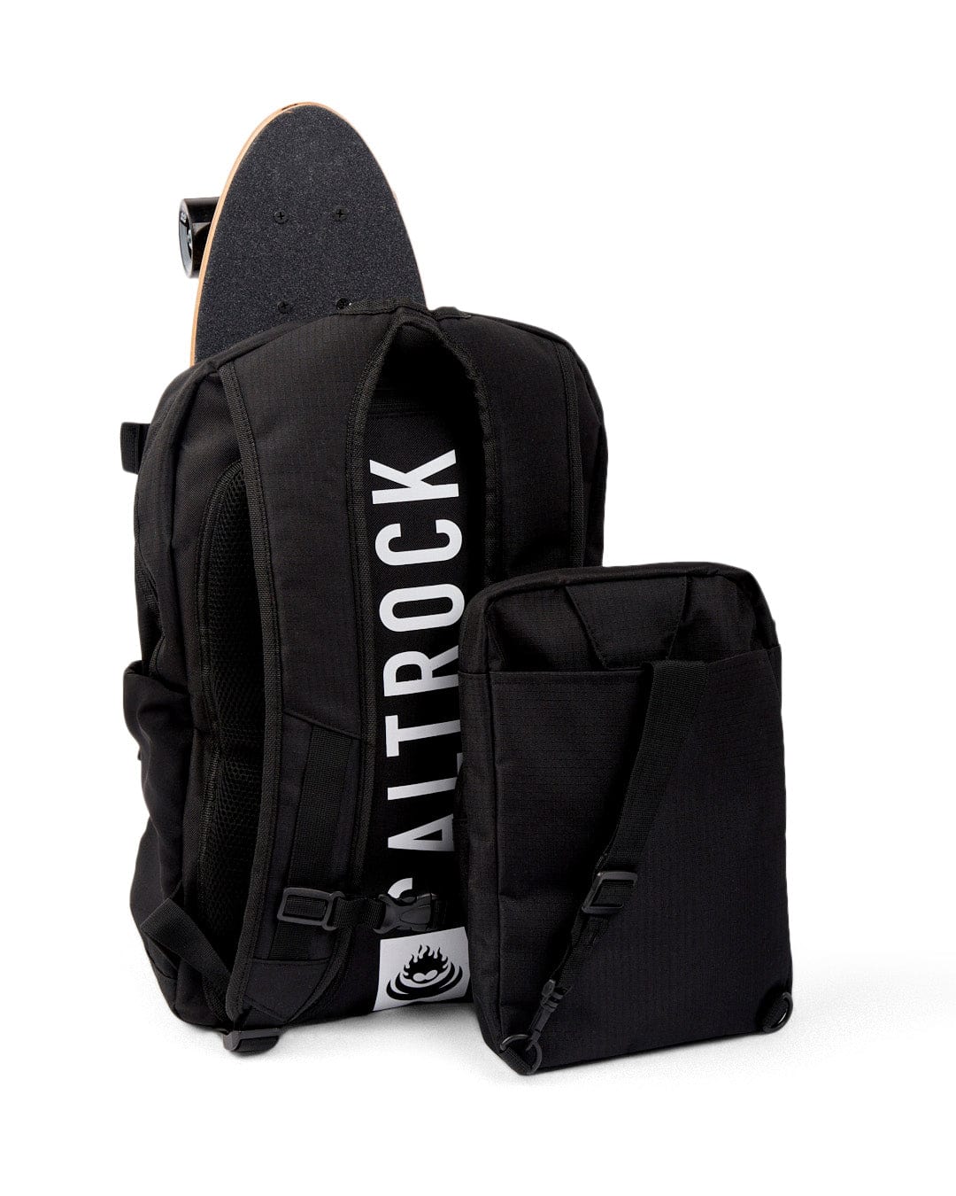 Skatepack Pro - 2 in 1 Backpack - Black - Image 3