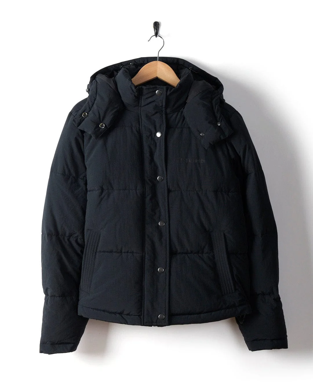 Solitude - Womens Water Resistant Padded Jacket - Black - Image 3
