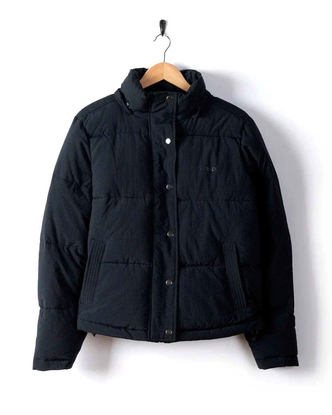 Solitude - Womens Water Resistant Padded Jacket - Black - Image 5