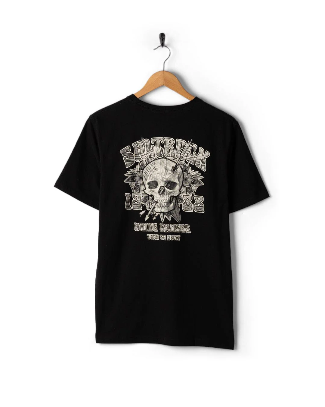 Split - Mens Short Sleeve T-Shirt - Black - Image 4