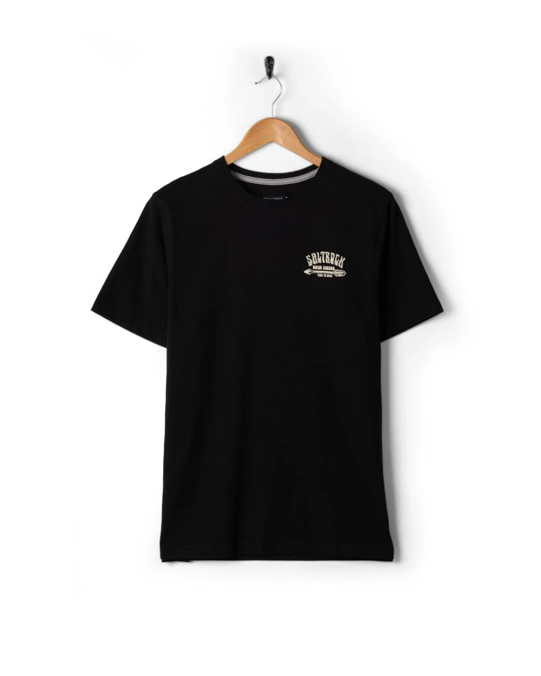 Split - Mens Short Sleeve T-Shirt - Black - Image 6