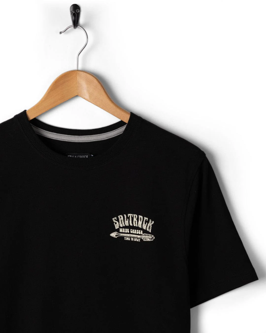 Split - Mens Short Sleeve T-Shirt - Black - Image 8