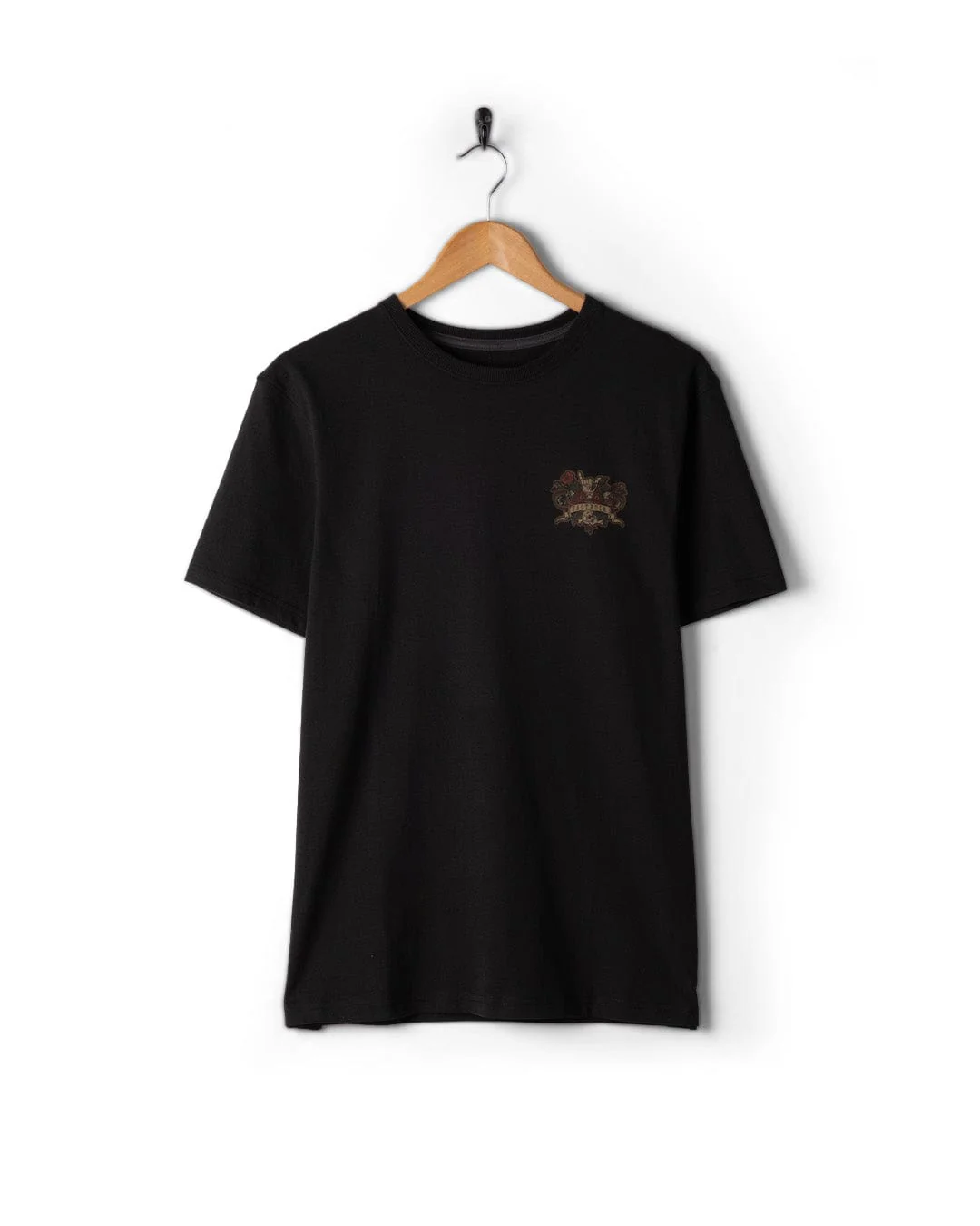 Stag Tattoo - Mens Short Sleeve T-Shirt - Black - Image 9