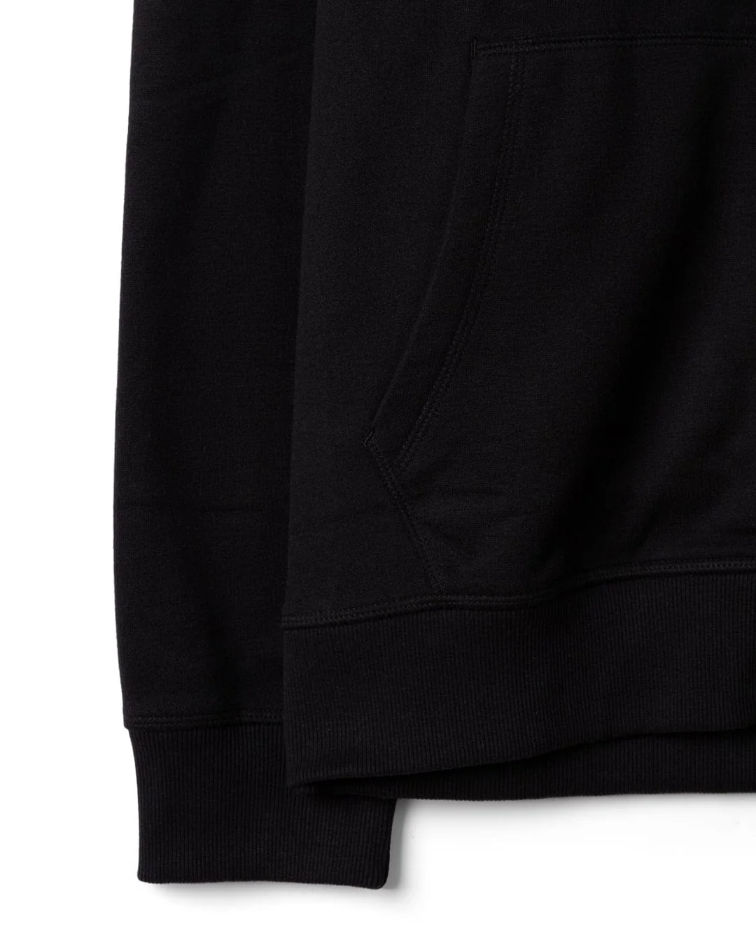 Stag Tattoo - Mens Zip Hood - Black - Image 9