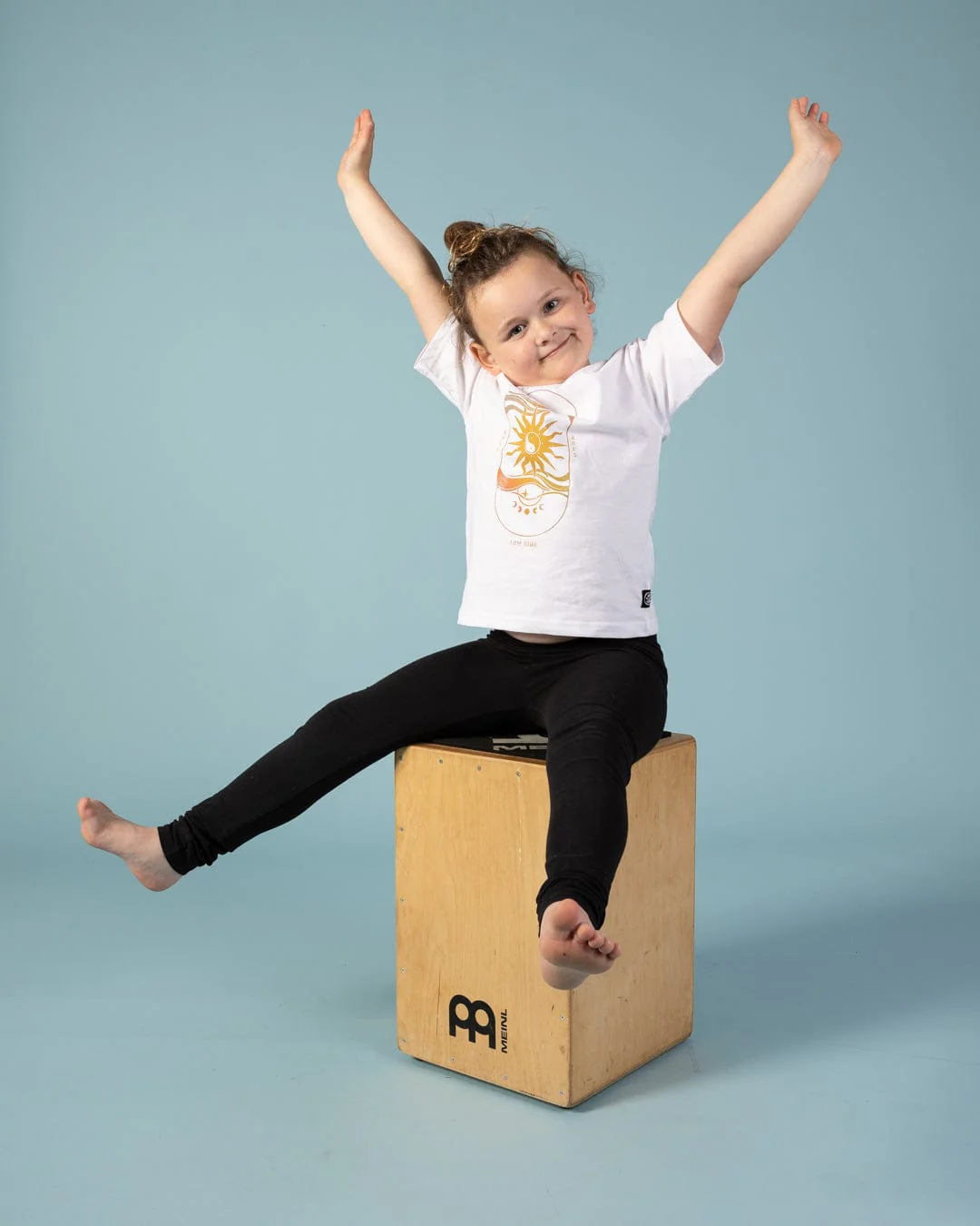 Summer Solstice - Kids Oversized Short Sleeve T-Shirt - White - Image 3