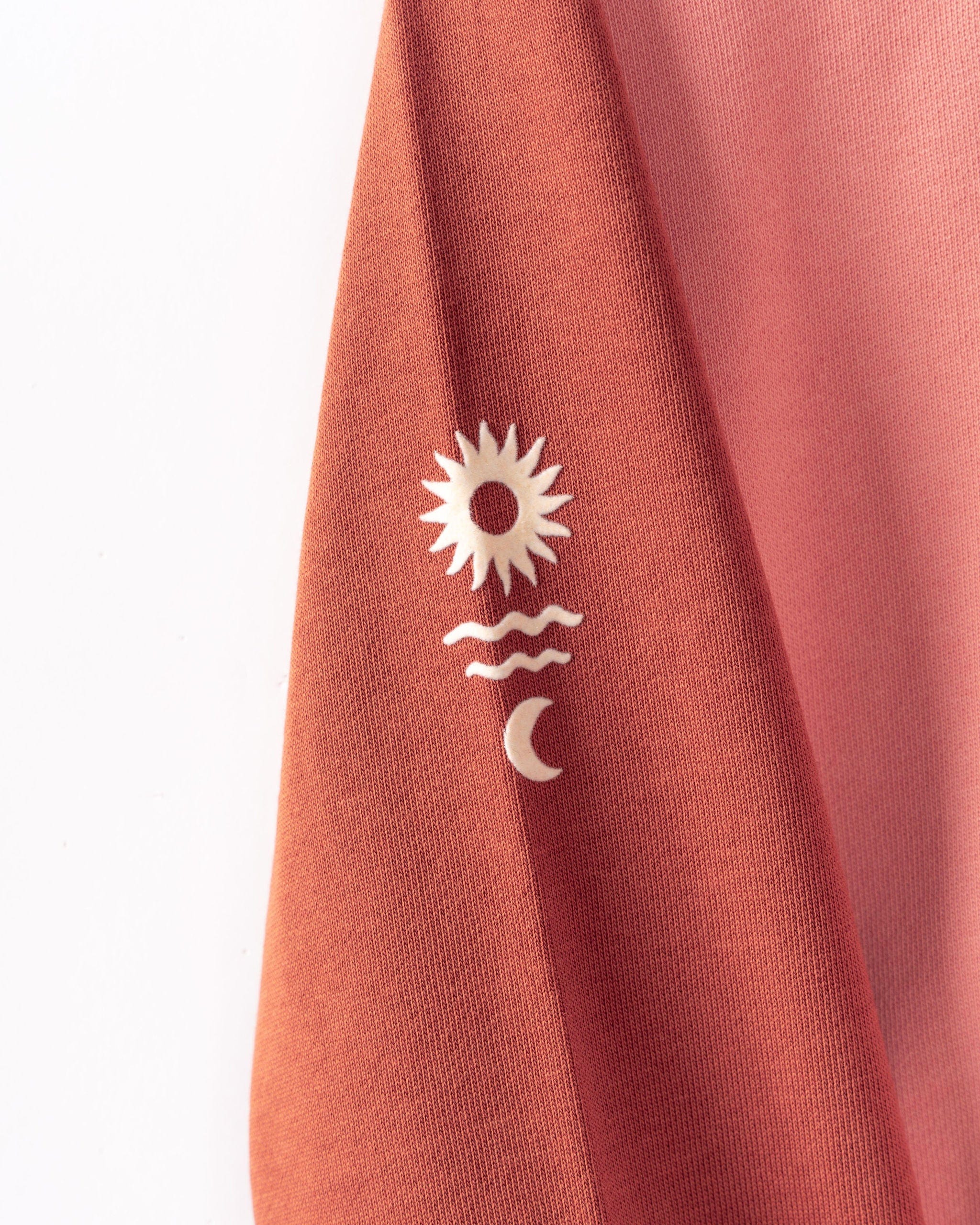 Sunshine Soul - Kids Oversized Sweatshirt - Coral - Image 5
