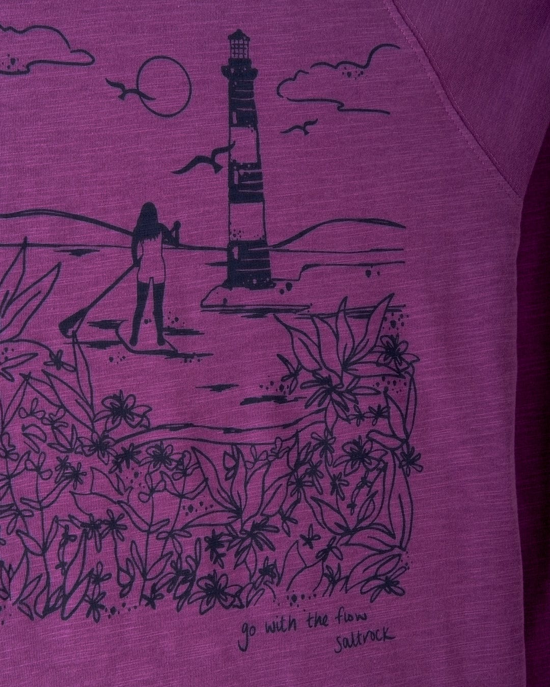Sup Girl - Kids Long Sleeve T-Shirt - Purple - Image 3