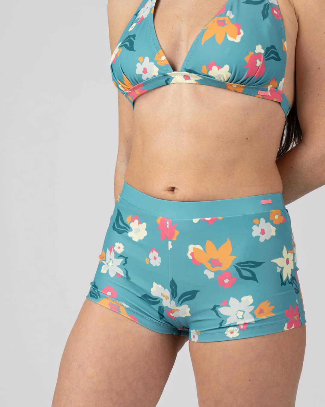 Surf Daze Shorts - Womens Swim Shorts - Blue - Image 2