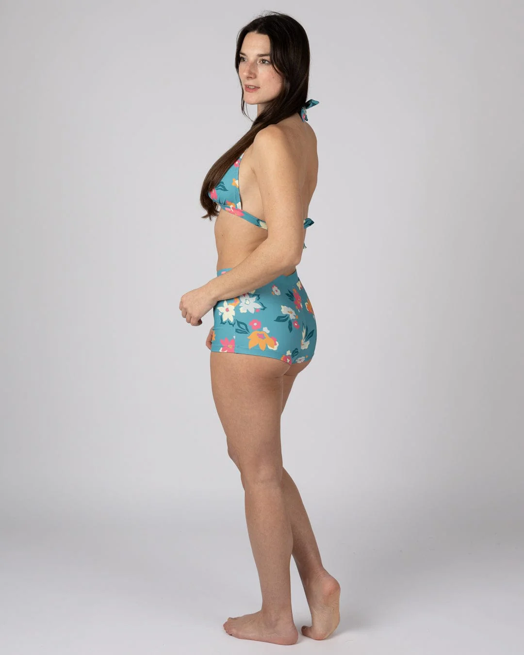 Surf Daze Shorts - Womens Swim Shorts - Blue - Image 4