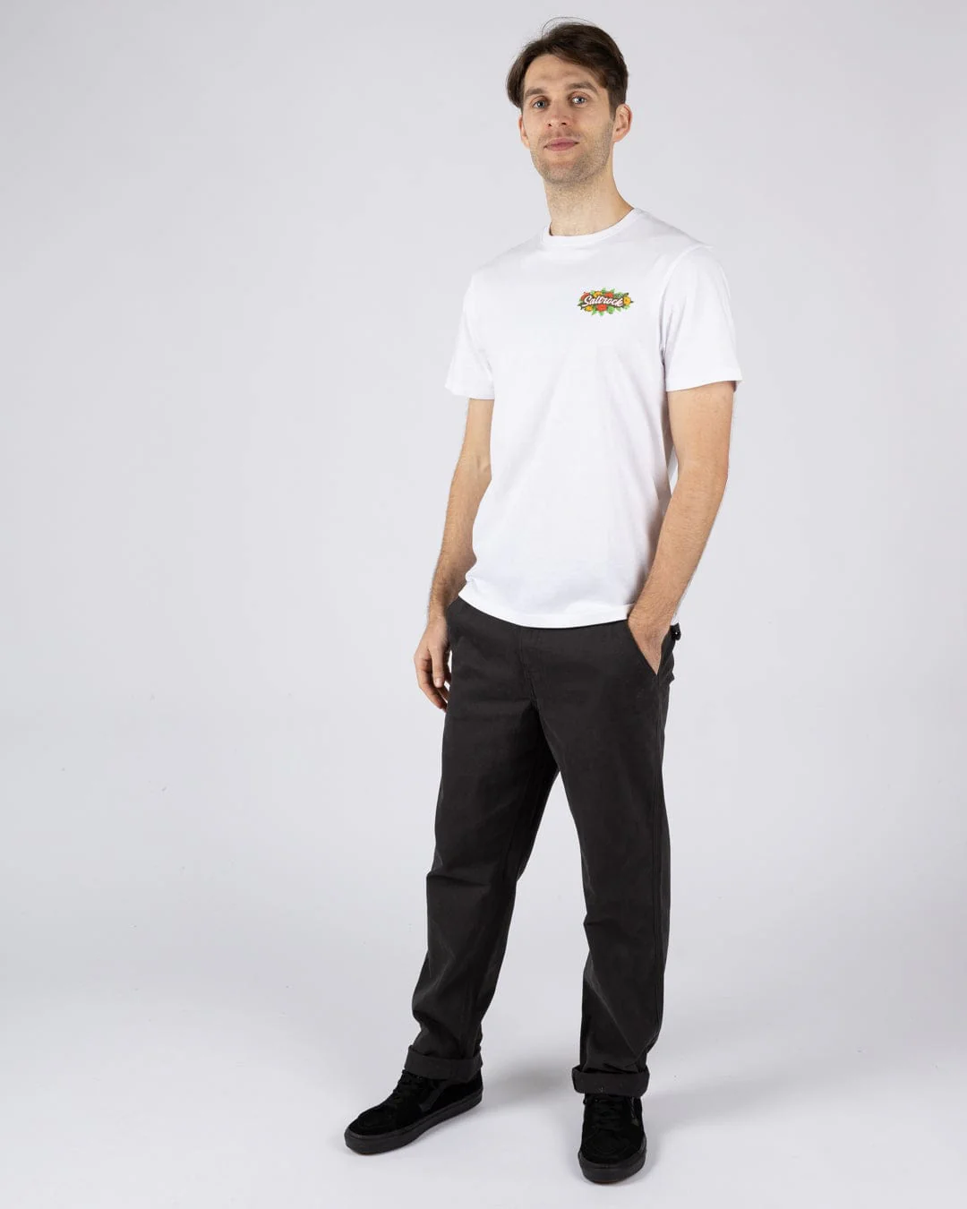 Surf Shack Devon - Mens T-Shirt - White - Image 5